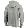 thumbnail image 3 of Men's Heather Gray New England Patriots Primary Logo Fitted Pullover Hoodie, 3 of 3