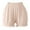 Beige, variant on Fengactive Ruffled Pumpkin Pajamas Shorts for Women Workout Athletic Bloomers Short Pants for Casual Wear