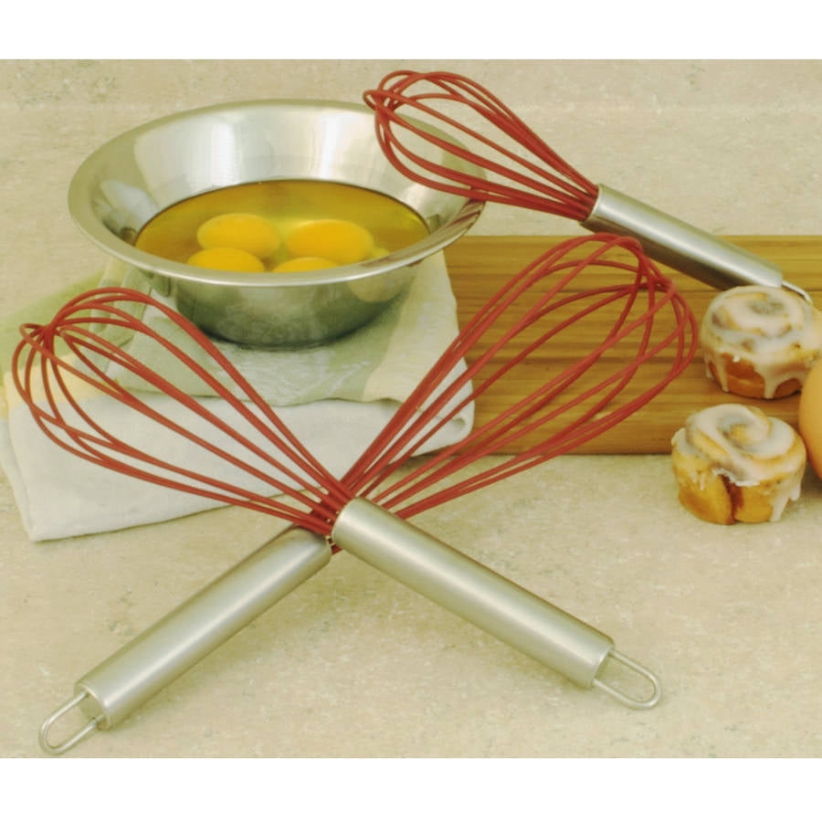 COOK PRO Multi-Colored Silicone Whisk - Walmart.com - Walmart.com