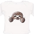 thumbnail image 4 of Inktastic Kiniart Sloth Boys or Girls Long Sleeve Baby Bodysuit, 4 of 5