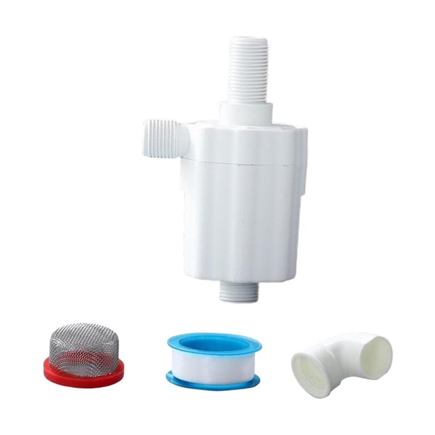 Bola flotante automática duradera de 1/2", 3/4" y 1" para piscinas y acuarios. Tapa exterior de 1inch