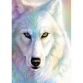 thumbnail image 2 of 5D bricolaje completo taladro diamante pintura lobo animal cruz puntada bordado kits Likrtyny  decoración de arte, 2 of 8