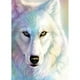 thumbnail image 1 of Kits de bordado de punto de cruz de animales de lobo de taladro completo de bricolaje de pintura de diamante 5D Hugtrwg Para estrenar, 1 of 8