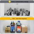 thumbnail image 3 of GHSDFBB Under Sink Organizer, Under Cabinet Basket Organizer Drawer with Hooks, Bathroom Standing Rack, Multi-Purpose Storage Shelf, Silver, 3 of 7