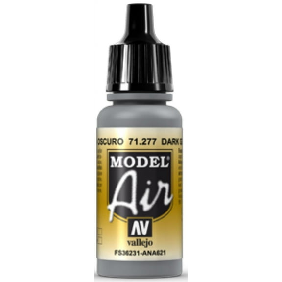 Vallejo 71277 Model Air Dark Gull Gray Acrylic Paint 17ml