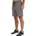 thumbnail image 3 of Men's Short Athletic Light-Weight Breathable Stretch Quick Drying Gym Workout Shorts with Pockets Limestone XL, 3 of 8