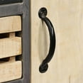 thumbnail image 4 of vidaXL Sideboard Solid Mango Wood and Steel 65x33x76 cm, 4 of 5