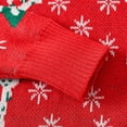 thumbnail image 5 of Girls Boys Christmas Reindeer Elk Sweater Pullover Cartoon Sweatshirts Tops, 5 of 7