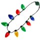 thumbnail image 1 of Bombilla LED iluminada intermitente Collar de vacaciones de Navidad Favores de fiesta navideña con 6 modos de luz intermitente (paquete de 1) Zhivalor WRMH-1536, 1 of 3