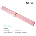 thumbnail image 3 of Unique Bargains Fiber Reed Diffuser Sticks 8.6'x3mm for Aroma Fragrance Essential Oil, Pink Pack of 100, 3 of 5