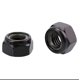 thumbnail image 3 of cSeao 100 Uds. Tuercas de seguridad de nailon M4 x 0,7 MM, tuercas de seguridad hexagonales insertadas, color negro, 3 of 5