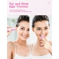 ZORAMI Rechargeable Ear and Nose Hair Trimmer 2024 Professional
