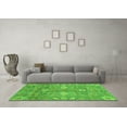 thumbnail image 3 of Ahgly Company Indoor Rectangle Oriental Green Traditional Area Rugs, 6' x 9', 3 of 4