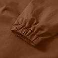 thumbnail image 4 of uublik Men Windbreaker Jackets Waterproof with Hooded Hiking Coat Lightweight Rain Jacket Coffee, 4 of 7