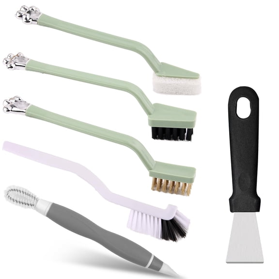 Kitchen Cleaning Brush,6-piece Appliance Cleaning Detail Brush Set