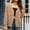 Khaki, variant on Turilly Women's Coats and Jackets Fashion Women's Daily V-Neck Long Sleeve Knit Cardigan Sweater Coat