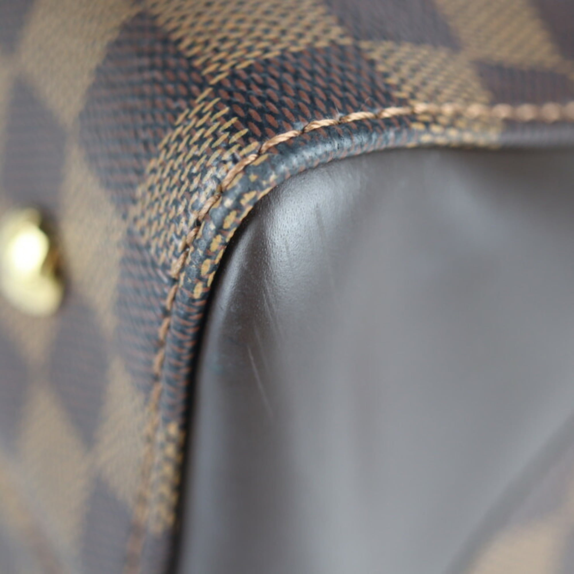 Louis Vuitton Kensington bowling handbag N41505 Damier canvas leather