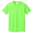 thumbnail image 6 of Yellow Rooster Youth Core Cotton T-Shirts Neon Green L, 6 of 7