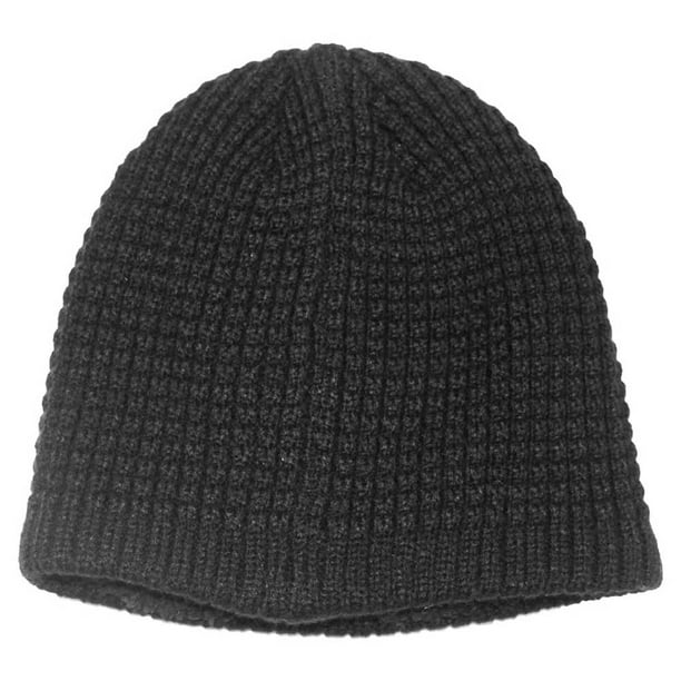 mens waffle knit beanie
