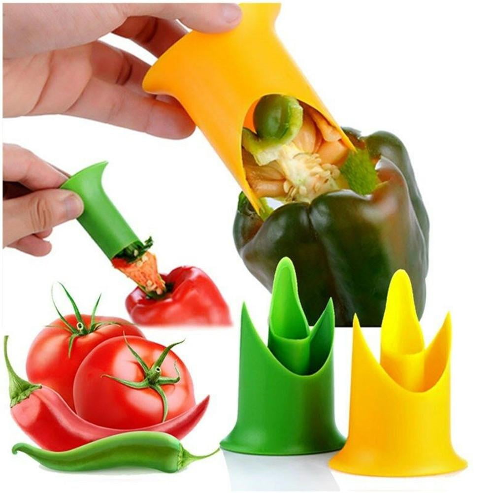 Autcarible 2pcs Pepper Cutter Jalapeno Corer Seed Remover Kitchen Utensil For Coring Tomato Fruit Vegetable Walmart Com Walmart Com Autcarible 2pcs Pepper Cutter Jalapeno Corer Seed Remover Kitchen Utensil For Coring Tomato Fruit Vegetable Walmart Com Walmart Com