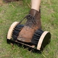 thumbnail image 2 of Gardenised Heavy-Duty Shoe Cleaner & Boot Scraper, Metal/Wood Base, Removes Mud & Snow, 2 of 8