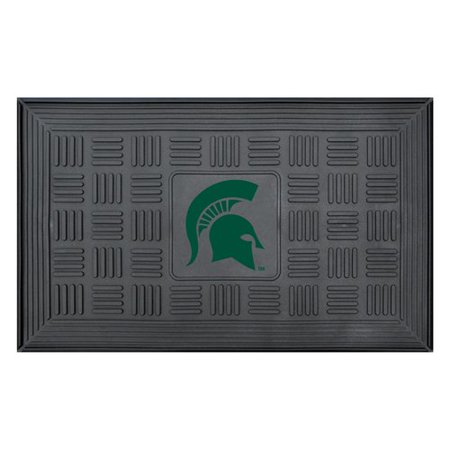 Michigan State Spartans Rug - Michigan State University Medallion Door Mat