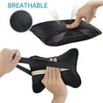 thumbnail image 4 of 2Pcs Car Neck Pillow Breathable Head Rest Cushion Neck Support Headrest Comfortable Soft for Travel, 4 of 8