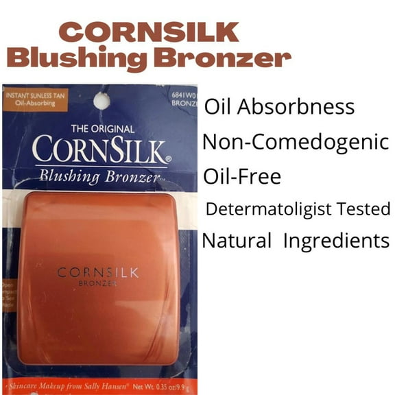 Cornsilk with Comfort Silk by Sally Hansen Blushing Bronzer (Discontinued) 41W01 Bronze