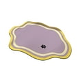 thumbnail image 6 of Quick-Drying Pet Feeding Mat - Absorbent Non-Slip Bowl Mat for Cats & Dogs, Waterproof Pet Food & Water Dispenser Mat, Easy-to-Clean Indoor Pet Mat for Mess-Free Feeding, 16*12in, Purple, 6 of 7