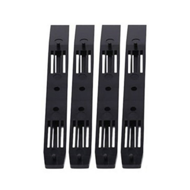 2 Pares de Rieles de Disco Duro Accesorios de Jaula de Chasis Rieles de PláStico Deslizantes para BahíA de Disco Duro para Cajita de Bandeja de Disco Duro de 3,5 una 5,25