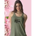 thumbnail image 2 of Best Mom Ever Impact Text Racerback Tank Women -Image by Shutterstock, Female x-Large, 2 of 4
