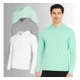 thumbnail image 1 of Sportretch Pack de 3 Playeras Deportivas Manga Larga con Gorro para Hombre, Sudadera Ligera de Secado Rápido, Playera Casual de Entrenamiento Ejercicio Gimnasio Kit 3 Piezas Talla G, 1 of 5
