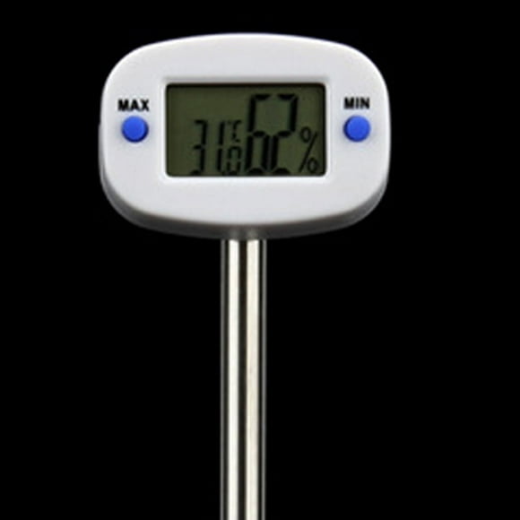 Termómetro digital de suelo, Termómetro digital de suelo Temperatura Temperatura del suelo Medidor de humedad Probador de suelo Construido para precisión