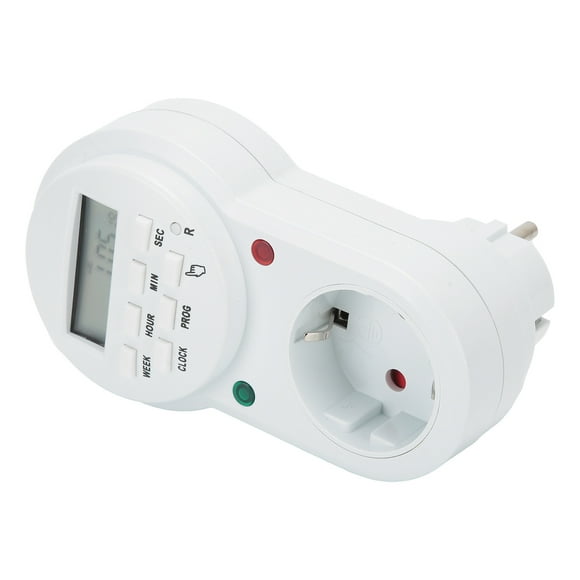 Programmable Timer, LCD Screen Timer Plug, Random Function Mode Timer Outlet Home Improvement 16A Smart Digital For Kitchen Appliances Lamps Fans