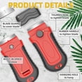 thumbnail image 6 of DIYSELF 1 Pack Razor Blade Scraper with 15 Extra Blades, 6 of 6
