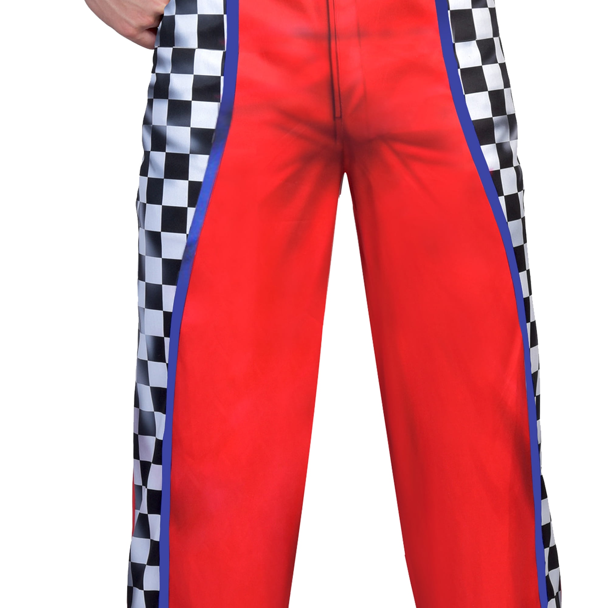 Racecar Driver Halloween Costume for Adults, Men's Size M (32/34), by Way to Celebrate