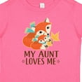 thumbnail image 4 of Inktastic Aunt Loves Me Woodland Fox Boys or Girls Baby T-Shirt, 4 of 5