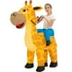 thumbnail image 1 of Disfraz inflable One Casa Ride On Giraffe para niños de 4 a 6 años, 1 of 8