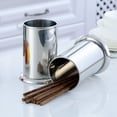 thumbnail image 4 of Flatware Organizer Stainless Steel Straw Dispenser, Straw Holder, High Capacity Utensils For Tableware Large, 4 of 8