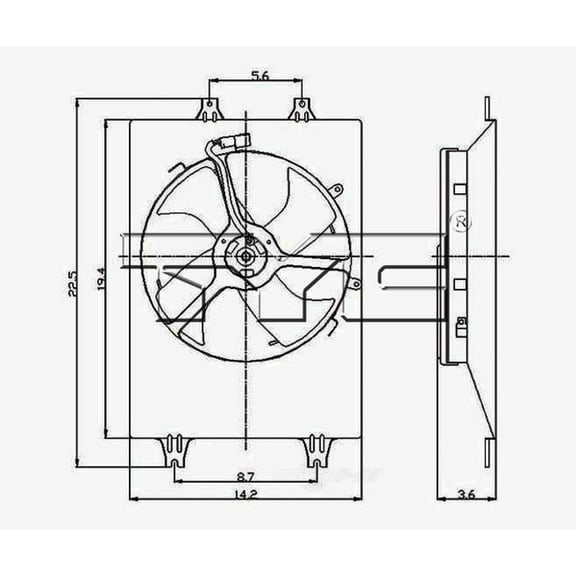 Engine Cooling Fan Pulley Fits 2005 Honda Pilot