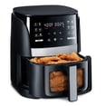 thumbnail image 2 of 6qt Digital Window Air Fryer with 12 Presets & Guided Cooking: Stainless Steel,, 2 of 8