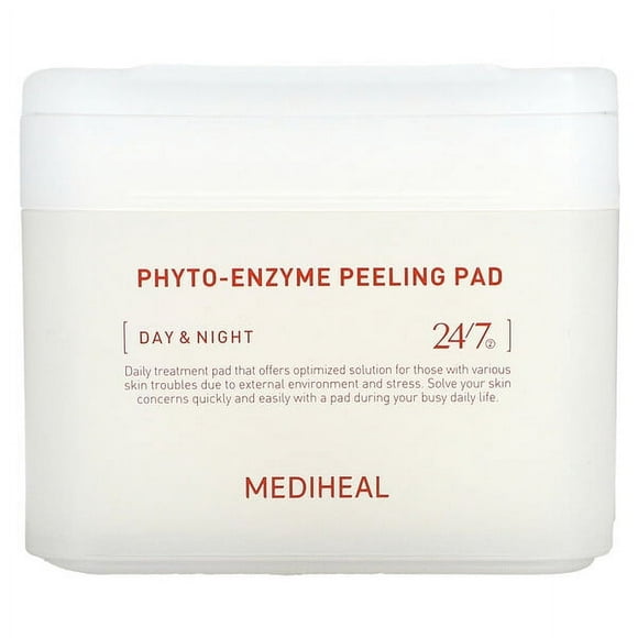 Mediheal, Phyto-Enzyme Peeling Pad, Day & Night, 90 Pads, 6.76 fl oz (200 ml)