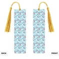 thumbnail image 2 of Kdxio Sailboats Anchors Print Metal Tassel Bookmarks,Perfect Gift for Art Lovers and Bookworms Metal Bookmarks for Women, 2 of 8