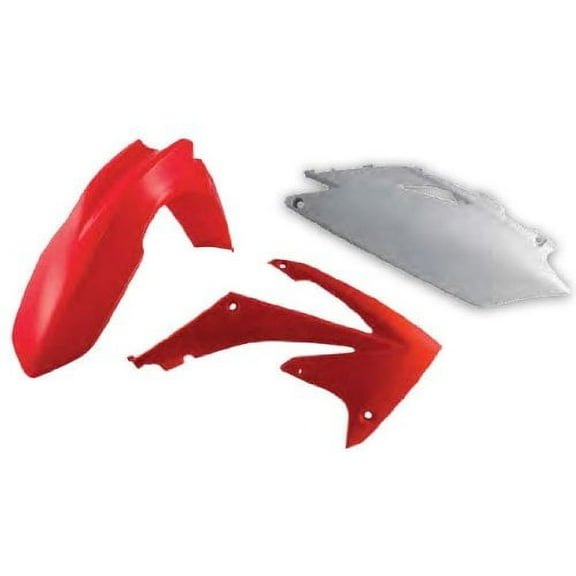 Acerbis White/Red Complete Plastic Body Kit (2084600215)