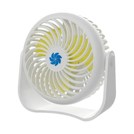 

Fans Clearance! Kiteke 3 Fan Small Desktop Speed Table Desk Usb Quiet Cooler Portable Mini Rechargeable Fans 1 Fan (Built-In Battery) 1 Data Cable