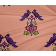 thumbnail image 4 of oneOone Polyester Lycra Fabric Leaves|Bird & Floral Block Print Fabric BTY 56 Inch Wide, 4 of 4