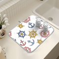 thumbnail image 7 of Ryvnso Anchors-1 Dish Drying Mat for Kitchen Countertop 18x24 Large Dish Pad Drainer Rack Dish Sink Mats, 7 of 7