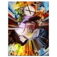 thumbnail image 1 of DesignArt Layers of Inner Paint Large Wall Clock, 1 of 2