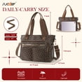 thumbnail image 4 of SUOSDEY Work Tote Bags for Women,Large Capacity Luxury Leather Laptop Bag Cup ,Tote Shoulder Handbag,Crossbody Messenger Bag, 4 of 9