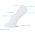 thumbnail image 2 of Womens No Show Socks Non Slip Flat Boat Line Low Cut Socks (6-12 Packs), 2 of 5